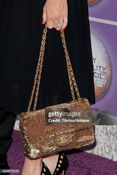 Kyle Richards attends the Family Equality Council's Los Angeles awards dinner at The Beverly Hilton Hotel on February 28, 2015 in Beverly Hills,...