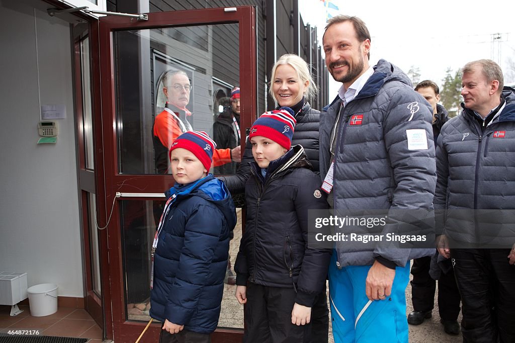 Swedish Royals Attend World Ski Championships in Falun - Day 3