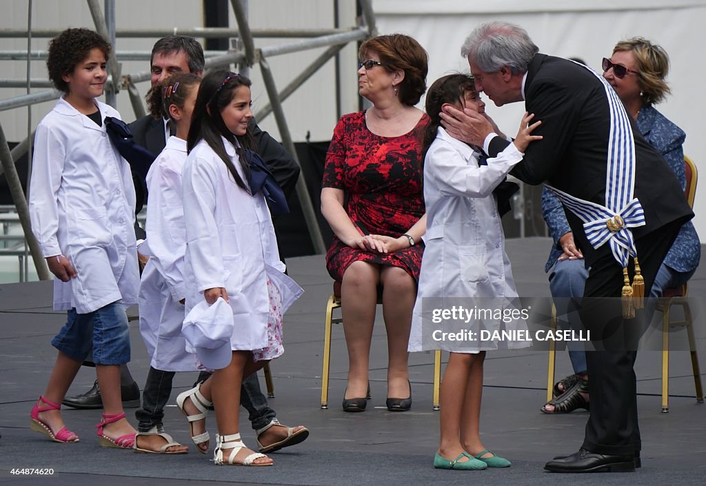 URUGUAY-INAUGURATION-VAZQUEZ