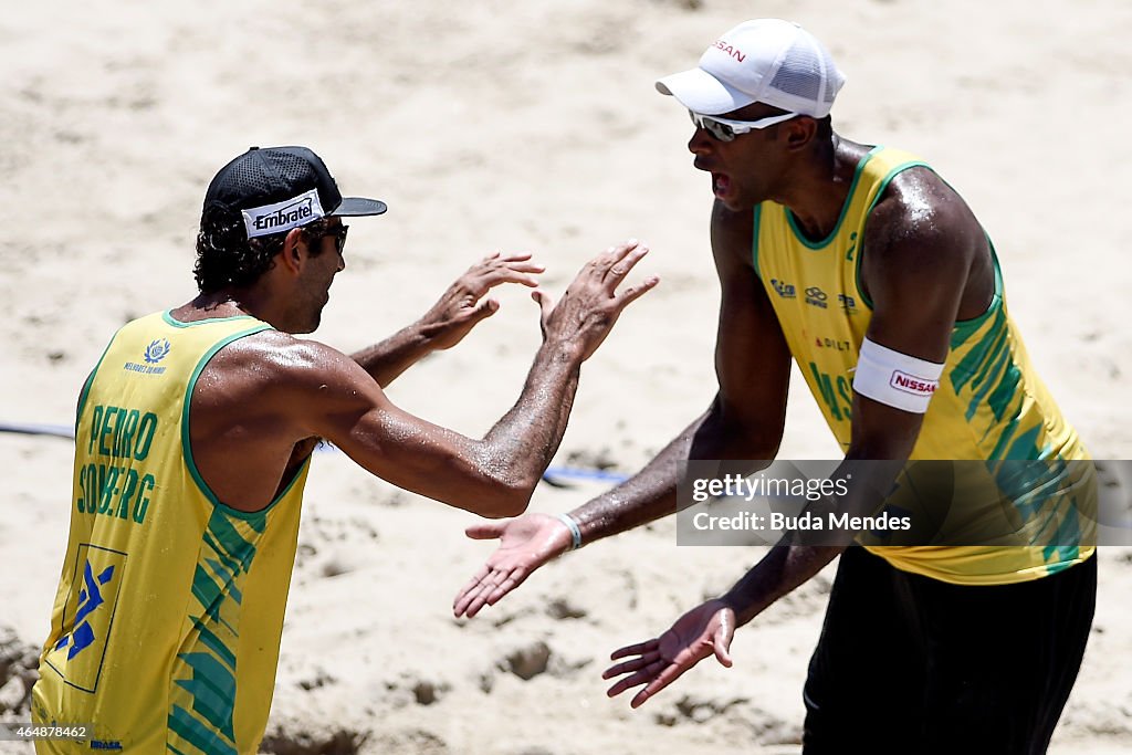 Brazil v USA Beach Volleyball International Challenge