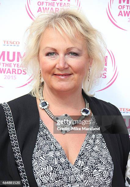 Sue Cleaver attends the Tesco Mum of the Year Awards at The Savoy Hotel on March 1, 2015 in London, England.