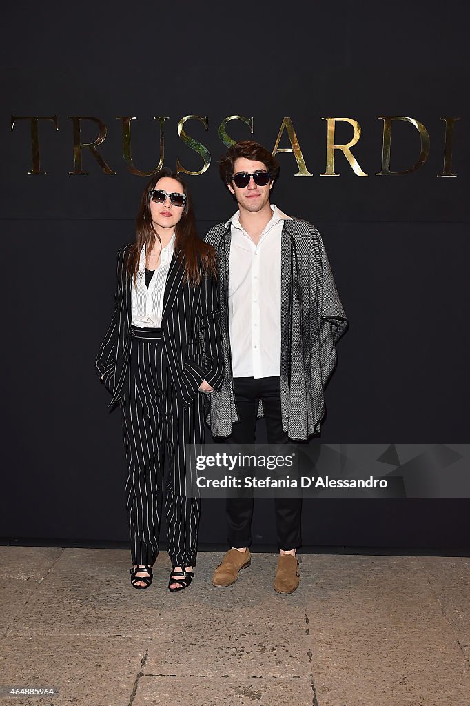 Trussardi - Front Row - MFW FW2015