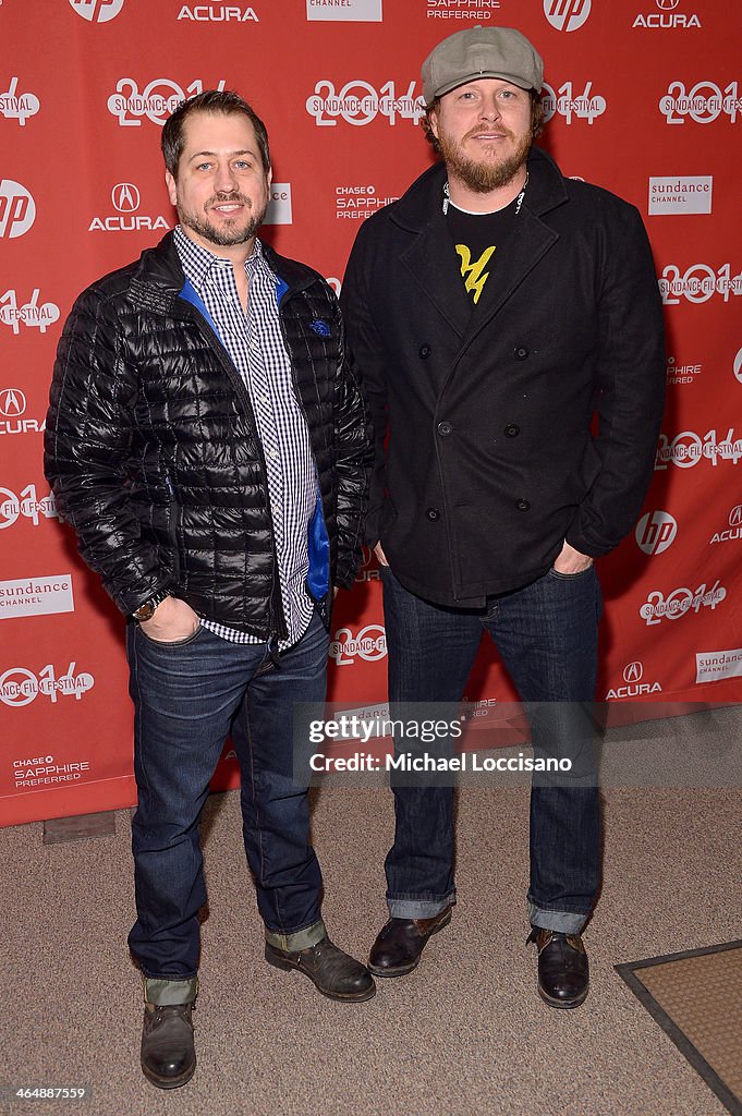 Jeff Robison Screenwriters Casey Twenter and Jeff Robison attend the premiere of ...