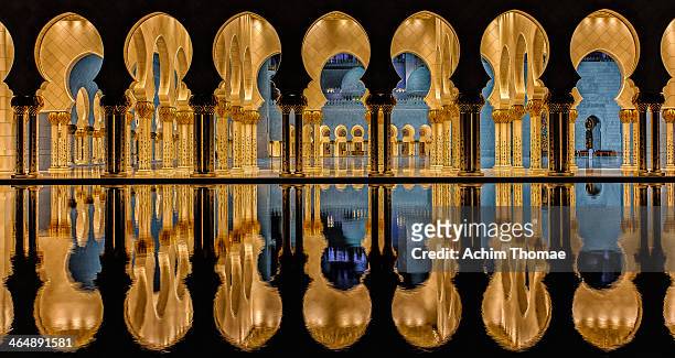 magic architecture - abu dhabi stock pictures, royalty-free photos & images