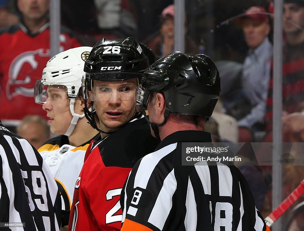 Boston Bruins v New Jersey Devils