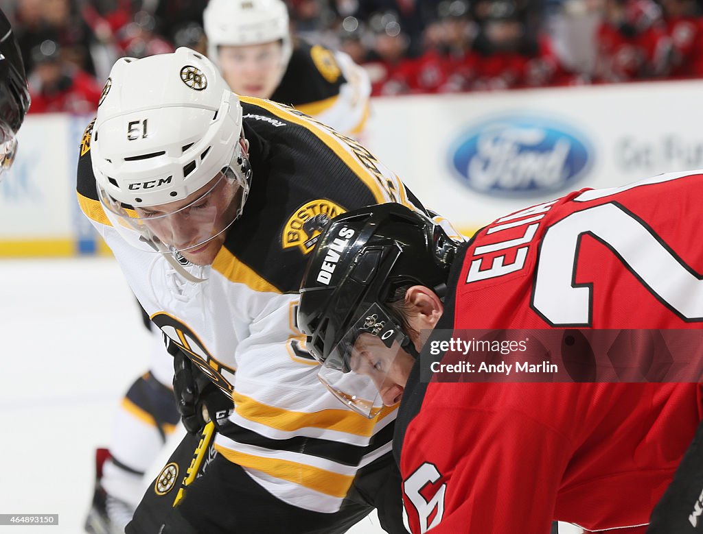 Boston Bruins v New Jersey Devils