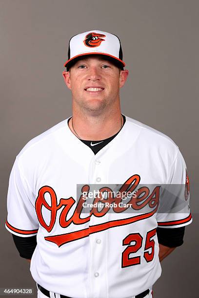 Bud Norris of the Baltimore Orioles poses on photo day at Ed Smith Stadium on March 1, 2015 in Sarasota, Florida.