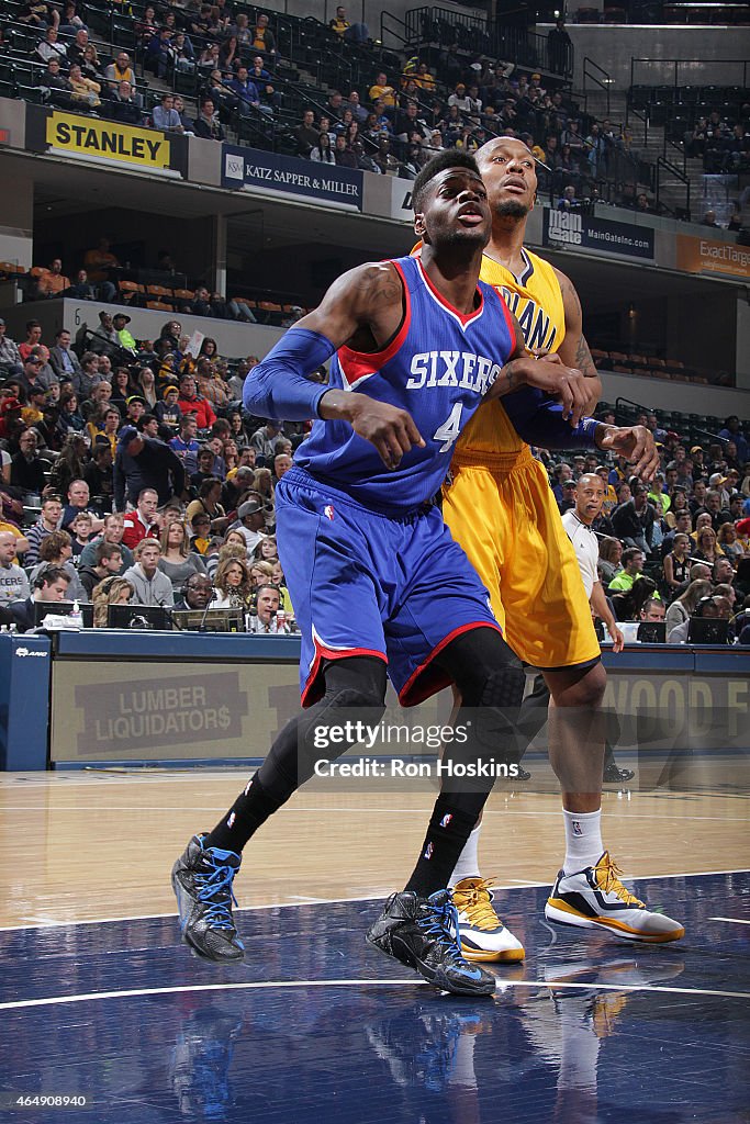 Philadelphia 76ers v Indiana Pacers