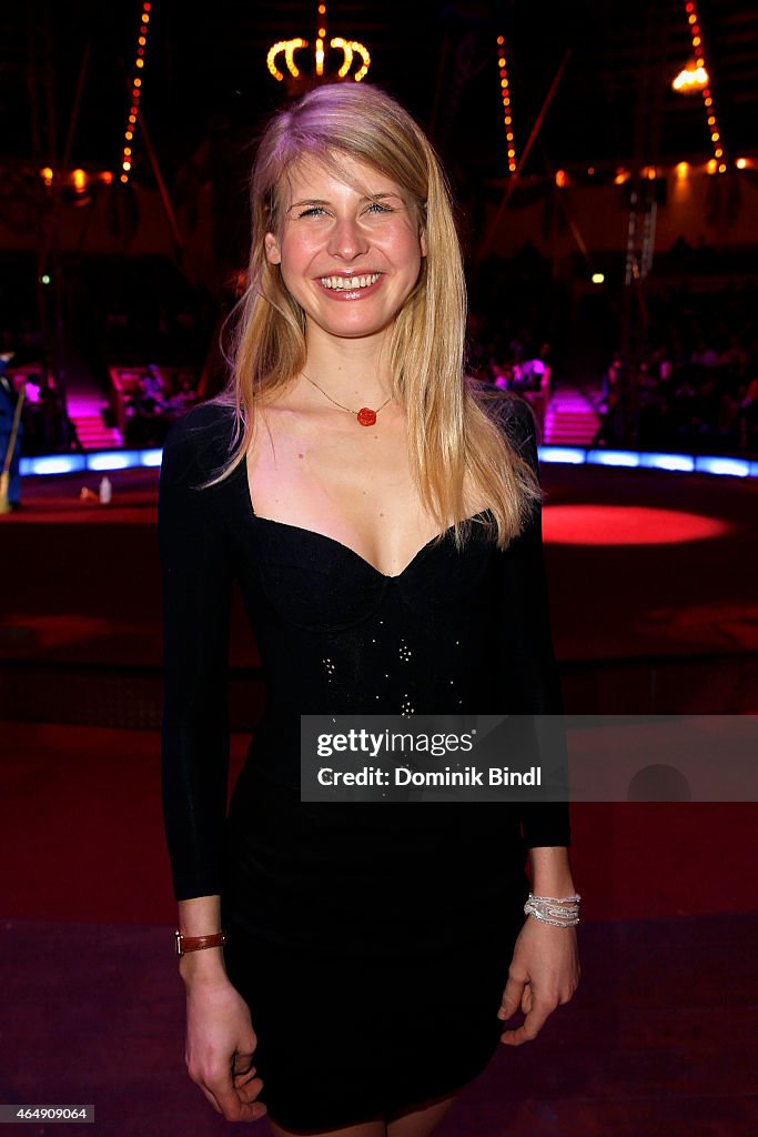 Laura Marie Janson attends the Circus Krone March Premiere at Circus