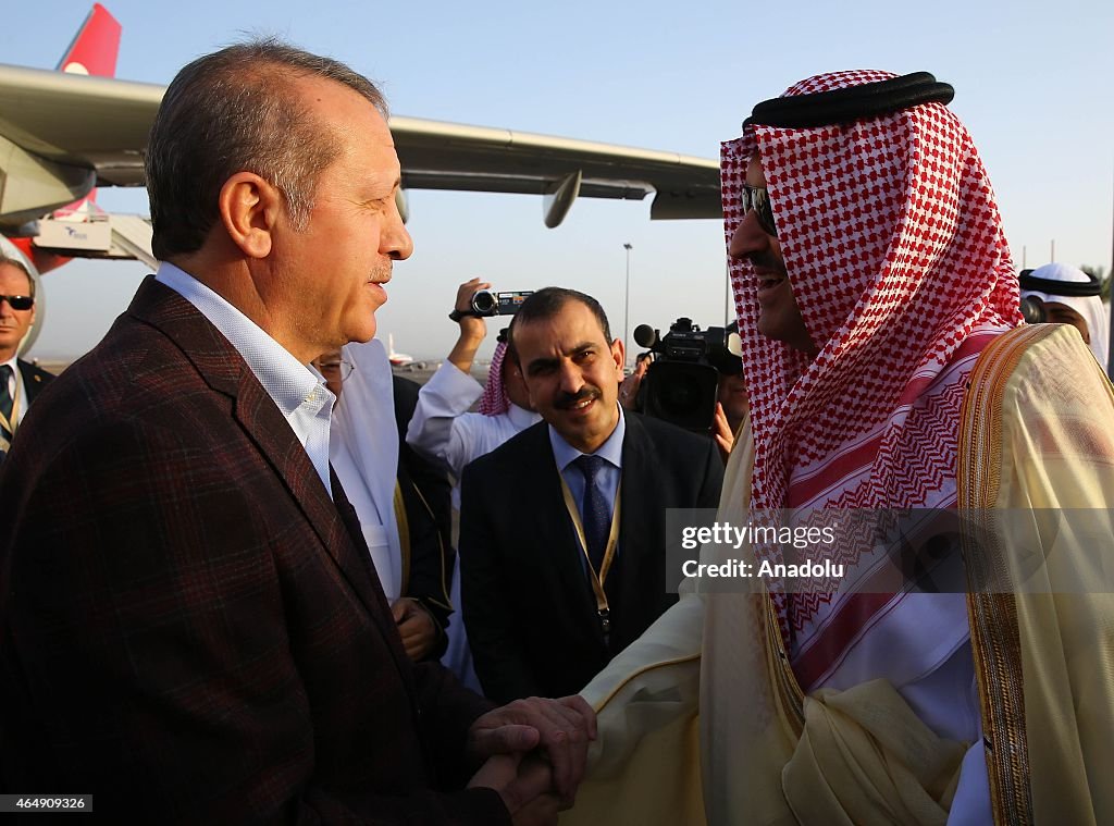 Turkish President Erdogan in Saudi Arabia