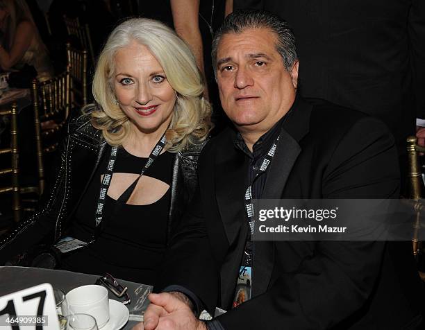 Cynthia Germanotta and Joe Germanotta attend 2014 MusiCares Person Of The Year Honoring Carole King at Los Angeles Convention Center on January 24,...