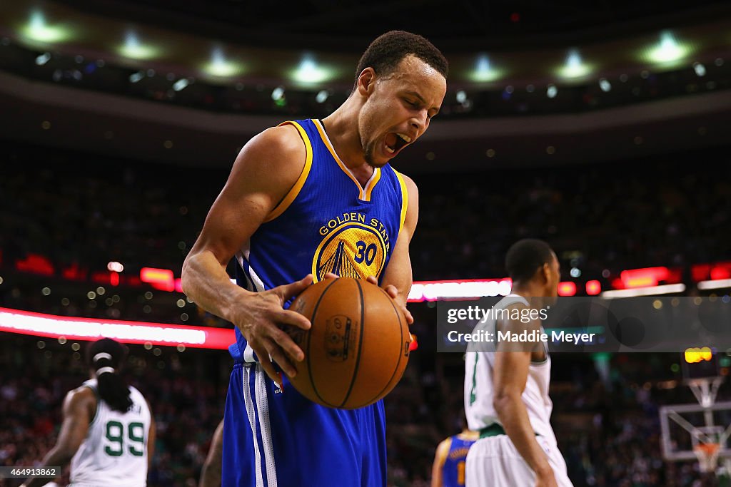 Golden State Warriors v Boston Celtics