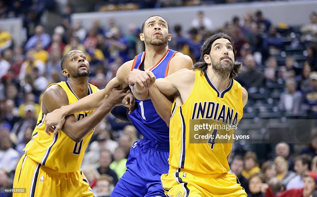 Philadelphia 76ers v Indiana Pacers