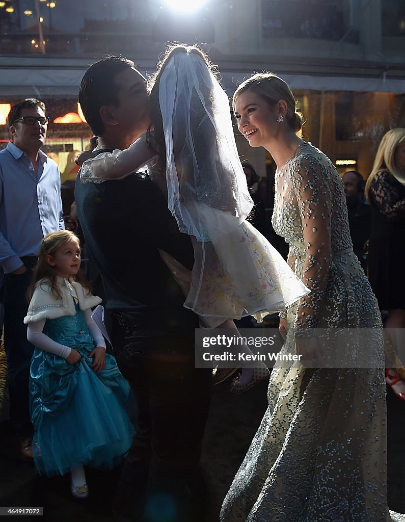 Premiere Of Disney's "Cinderella" - Red Carpet