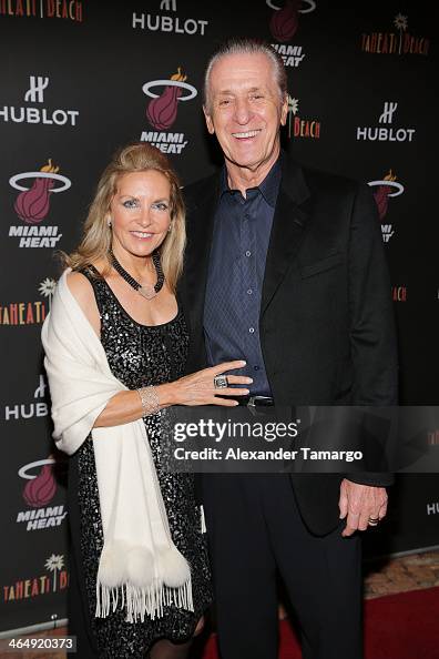 Pat Chris Riley Chris Riley and Pat Riley attend the Miami Heat Family Foundation ...