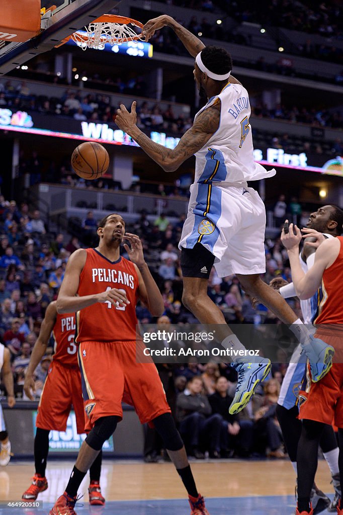 Denver Nuggets vs New Orleans Pelicans