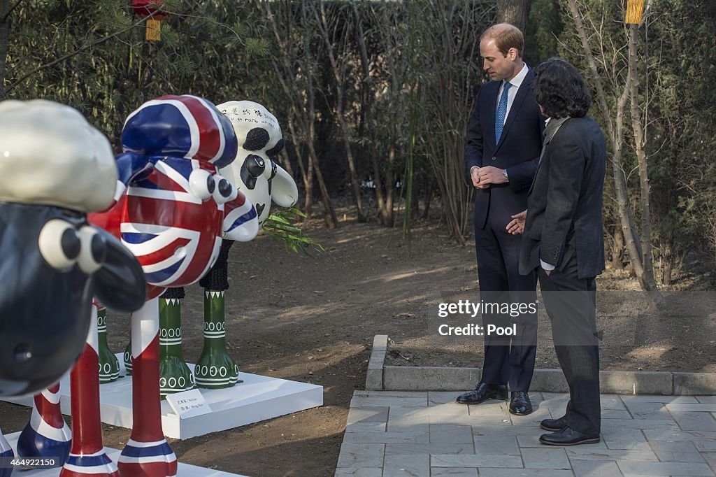 The Duke Of Cambridge Visits China - Day 2