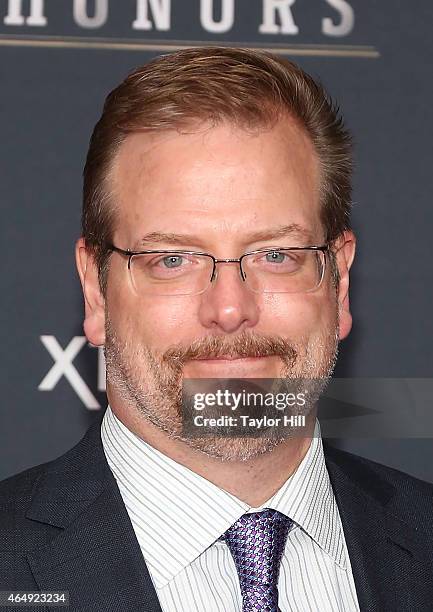 New York Jets general manager Mike Maccagnan attends the 2015 NFL Honors at Phoenix Convention Center on January 31, 2015 in Phoenix, Arizona.