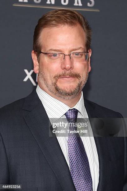 New York Jets general manager Mike Maccagnan attends the 2015 NFL Honors at Phoenix Convention Center on January 31, 2015 in Phoenix, Arizona.