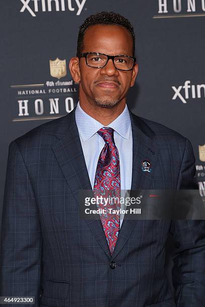 Buffalo Bills wide receiver Andre Reed attends the 2015 NFL Honors at Phoenix Convention Center on January 31, 2015 in Phoenix, Arizona.