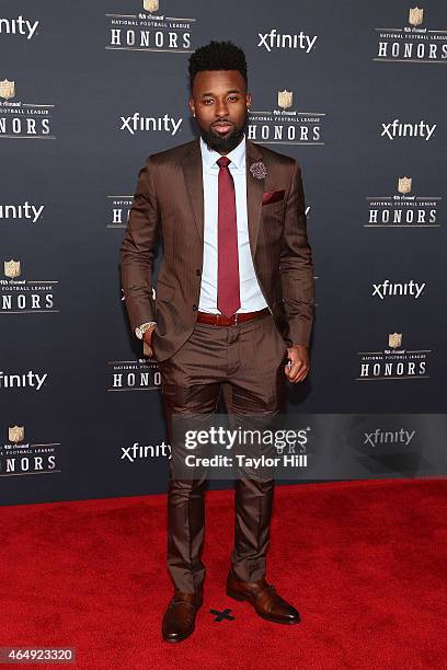 Miami Dolphins wide receiver Jarvis Landry attends the 2015 NFL Honors at Phoenix Convention Center on January 31, 2015 in Phoenix, Arizona.