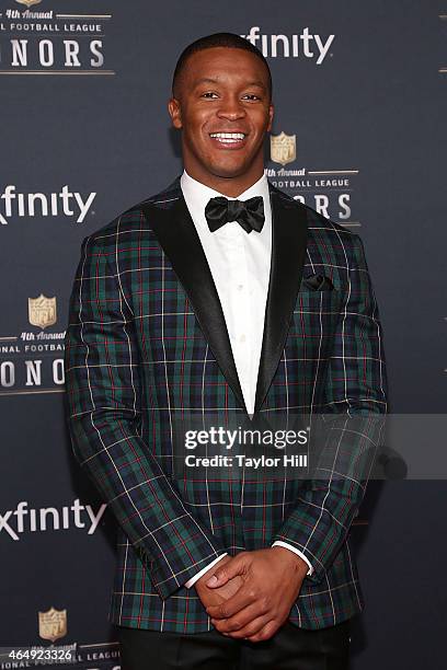 Denver Broncos wide receiver Demaryius Thomas attends the 2015 NFL Honors at Phoenix Convention Center on January 31, 2015 in Phoenix, Arizona.