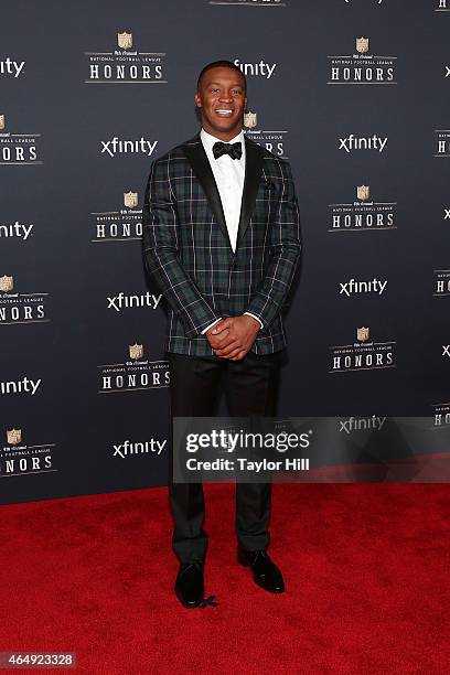 Denver Broncos wide receiver Demaryius Thomas attends the 2015 NFL Honors at Phoenix Convention Center on January 31, 2015 in Phoenix, Arizona.