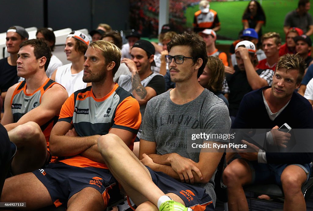 GWS Giants Training Session