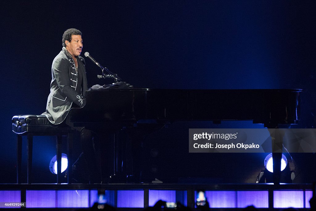 Lionel Richie Performs At The O2 Arena In London