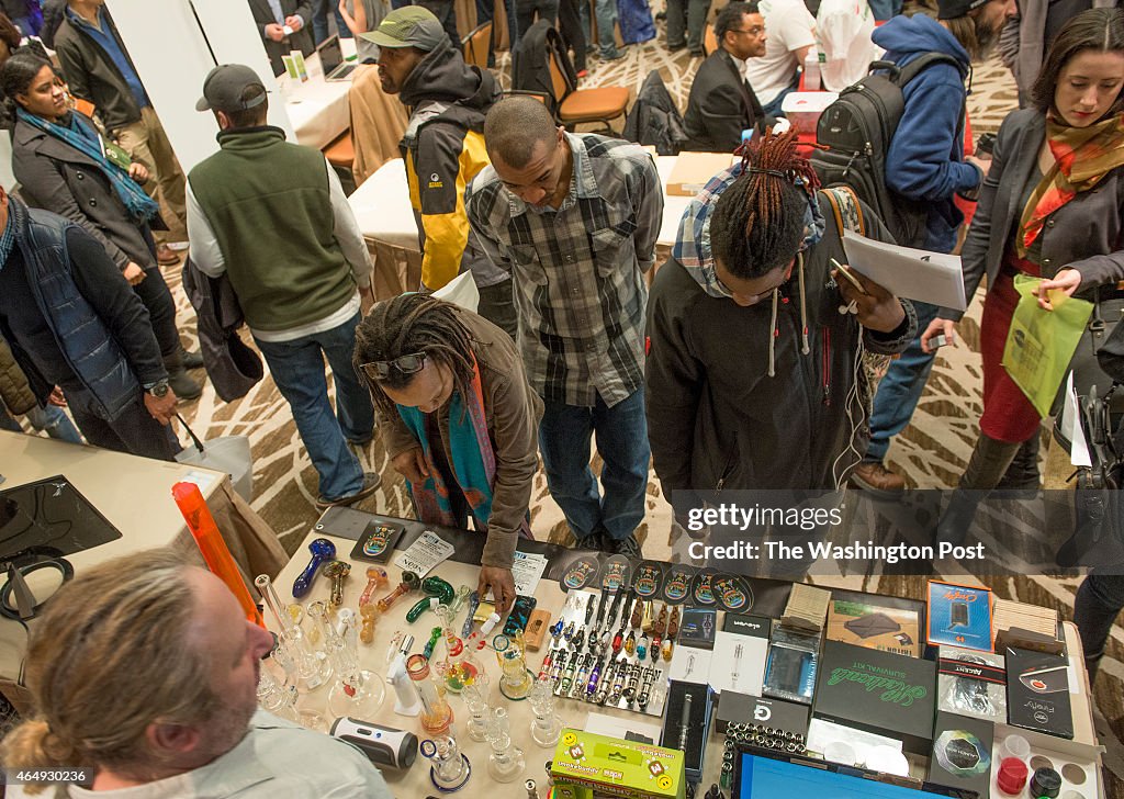 Cannabis Expo At Local Hotel