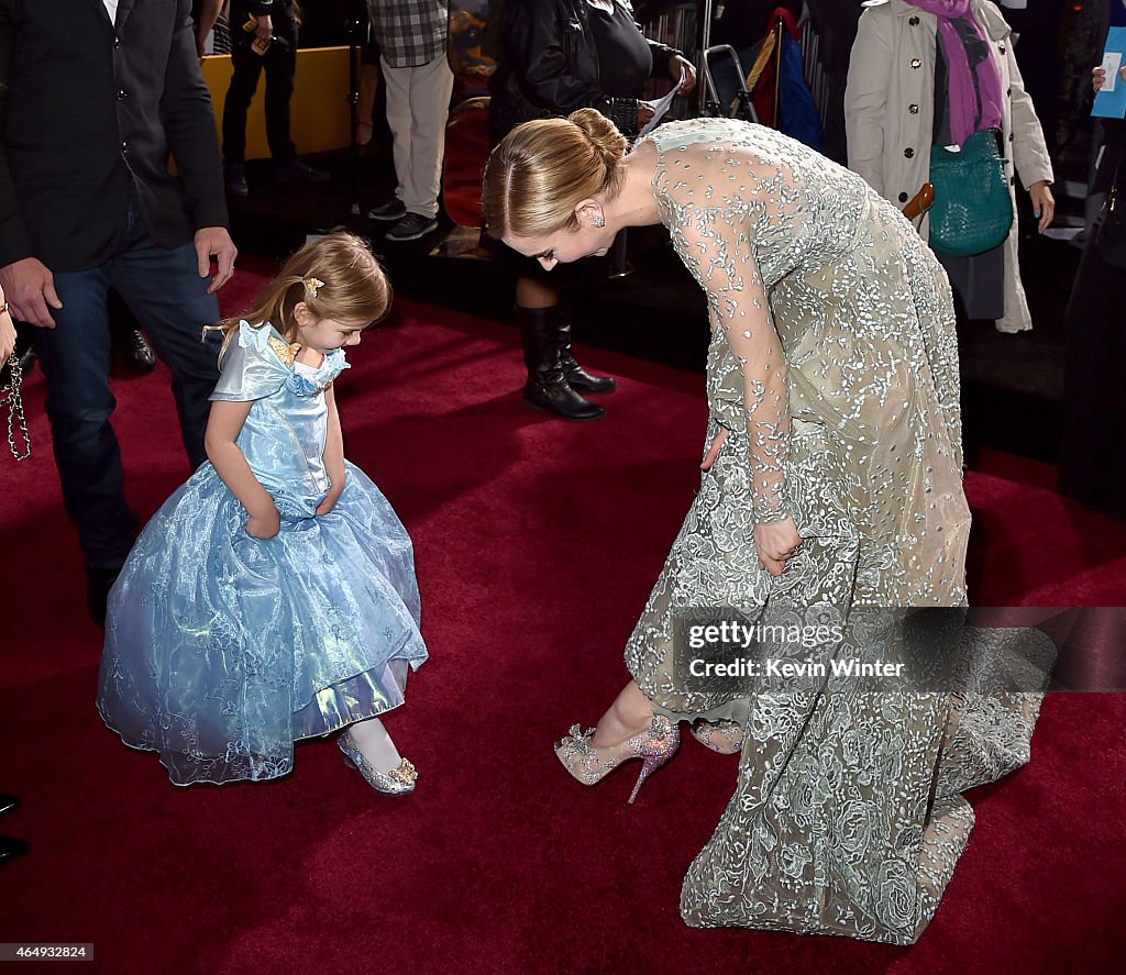 Premiere Of Disney's "Cinderella" - Red Carpet
