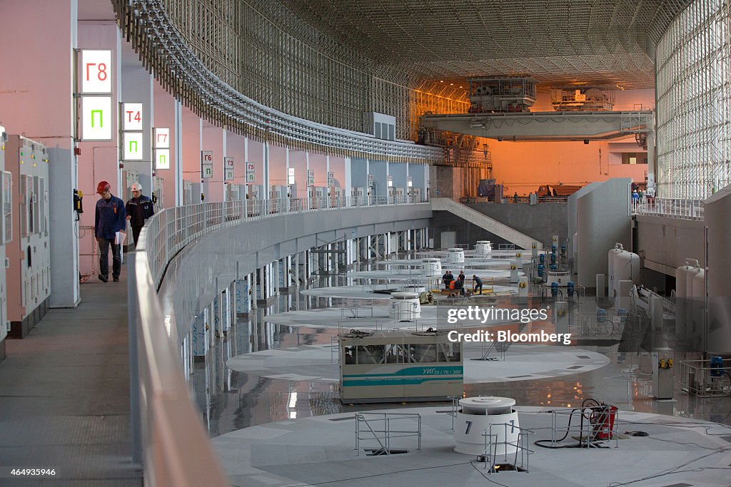 Operations Inside OAO RusHydro's Sayano-Shushenskaya Hydro Power Station