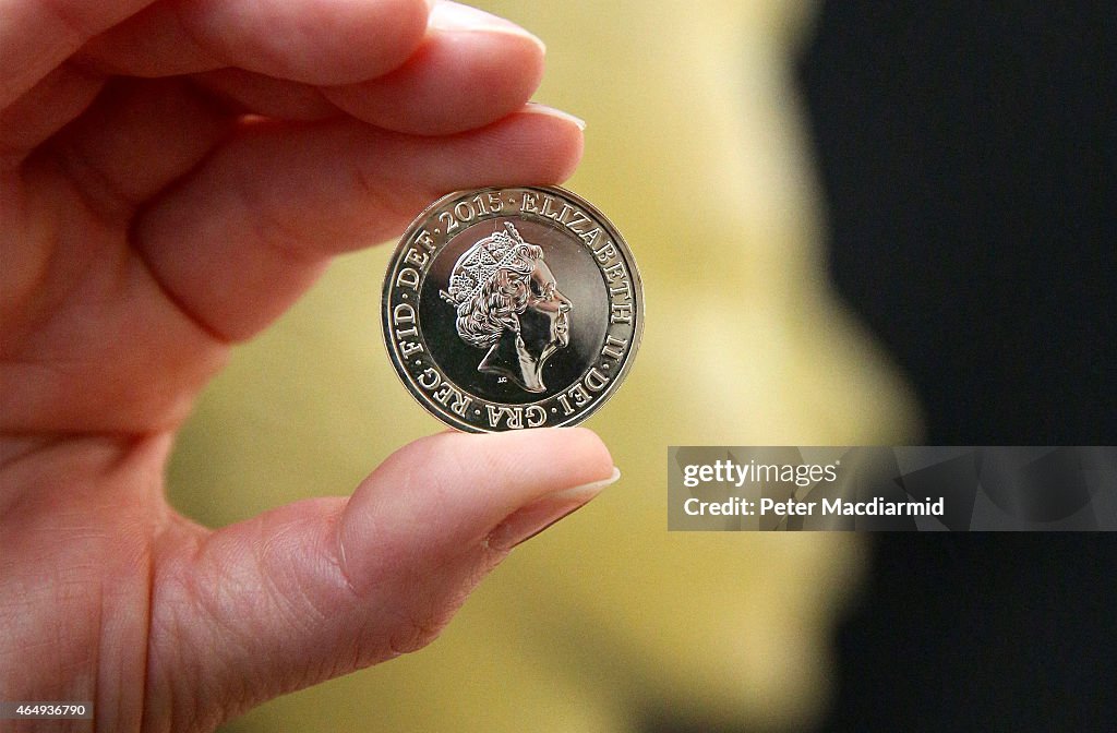 Unveiling Of The Fifth Coinage Portrait Of Queen Elizabeth II