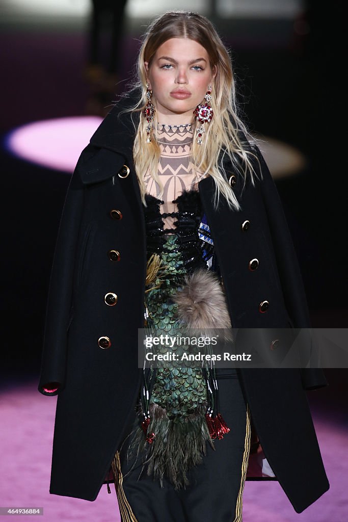 Dsquared2 - Runway & Close-ups - MFW FW2015