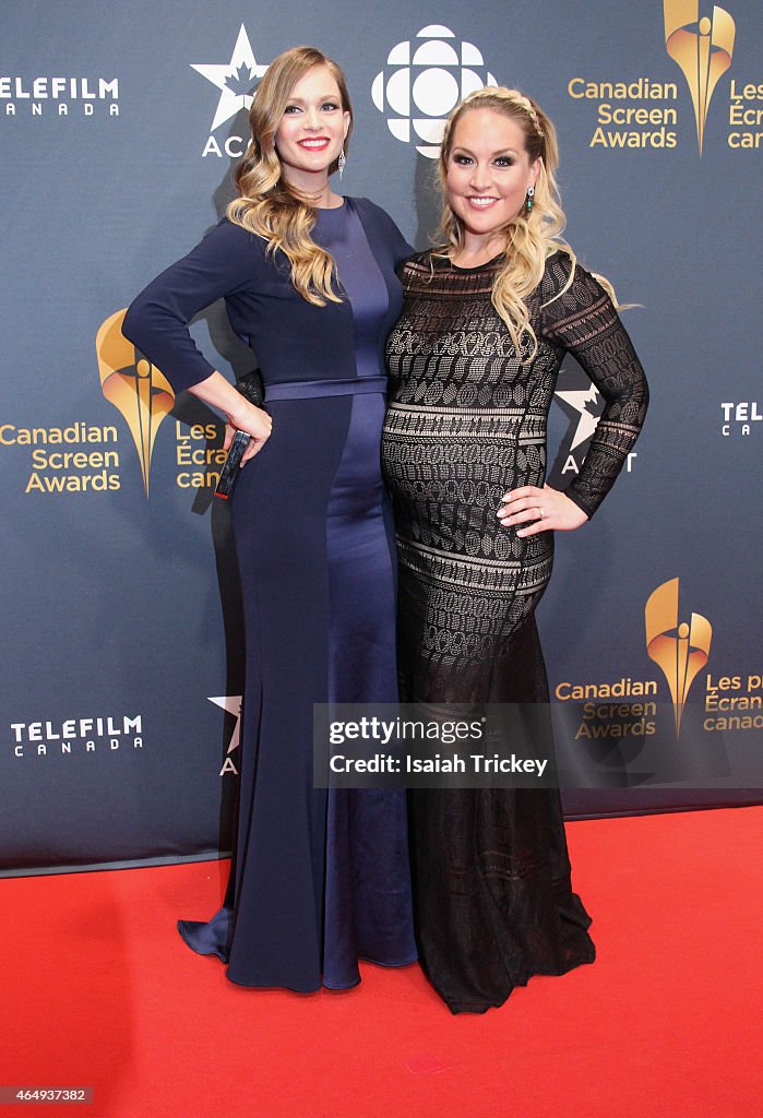 2015 Canadian Screen Awards - Arrivals