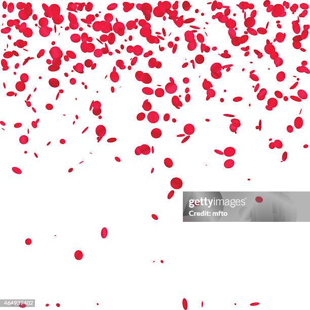 confetti - falling confetti stock illustrations