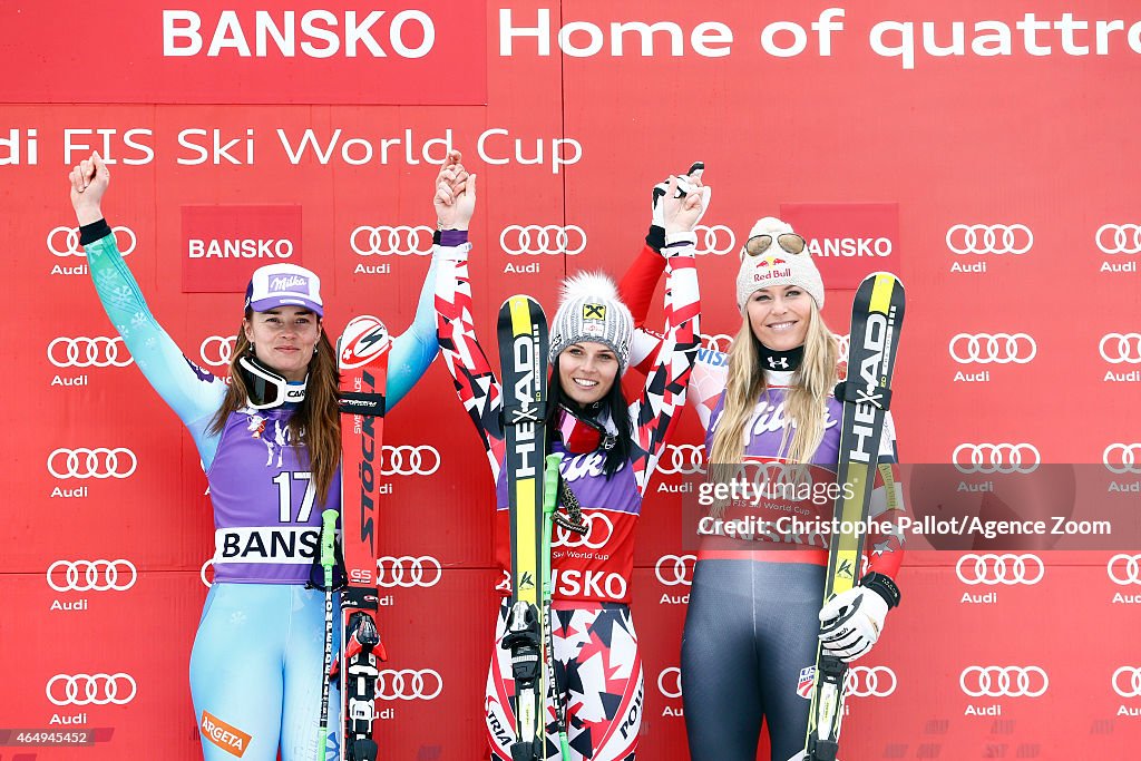 Audi FIS Alpine Ski World Cup - Women's Super Giant Slalom