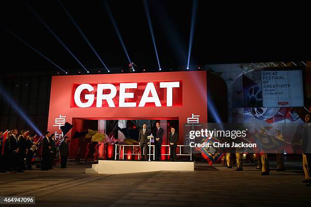 Prince William, Duke of Cambridge opens the GREAT Festival of Creativity at the Long Museum on March 2, 2015 in Shanghai, China. Prince William, Duke...