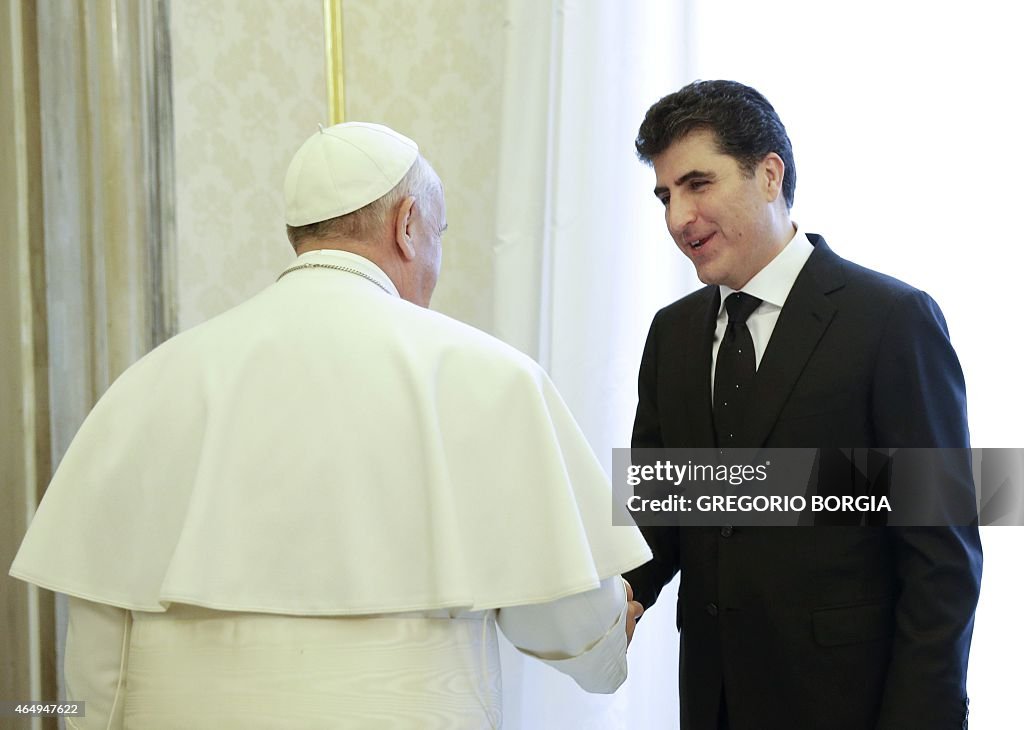 VATICAN-POPE-KURDISTAN