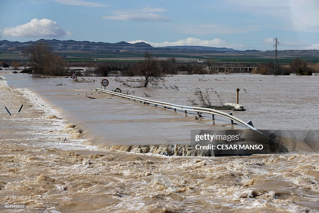 SPAIN-WEATHER-FLOODS