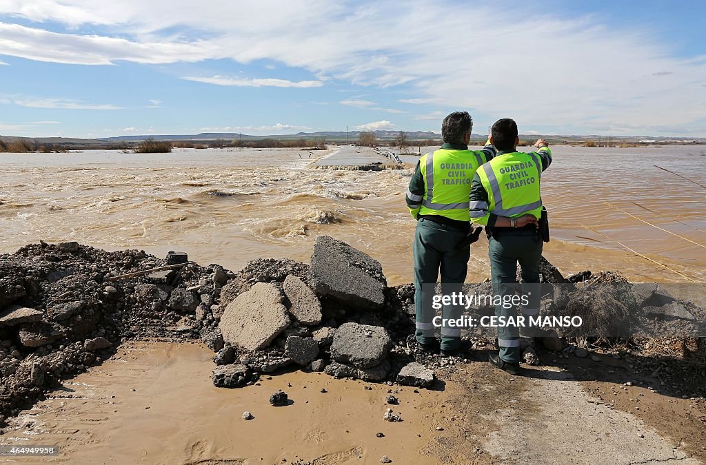 SPAIN-WEATHER-FLOODS