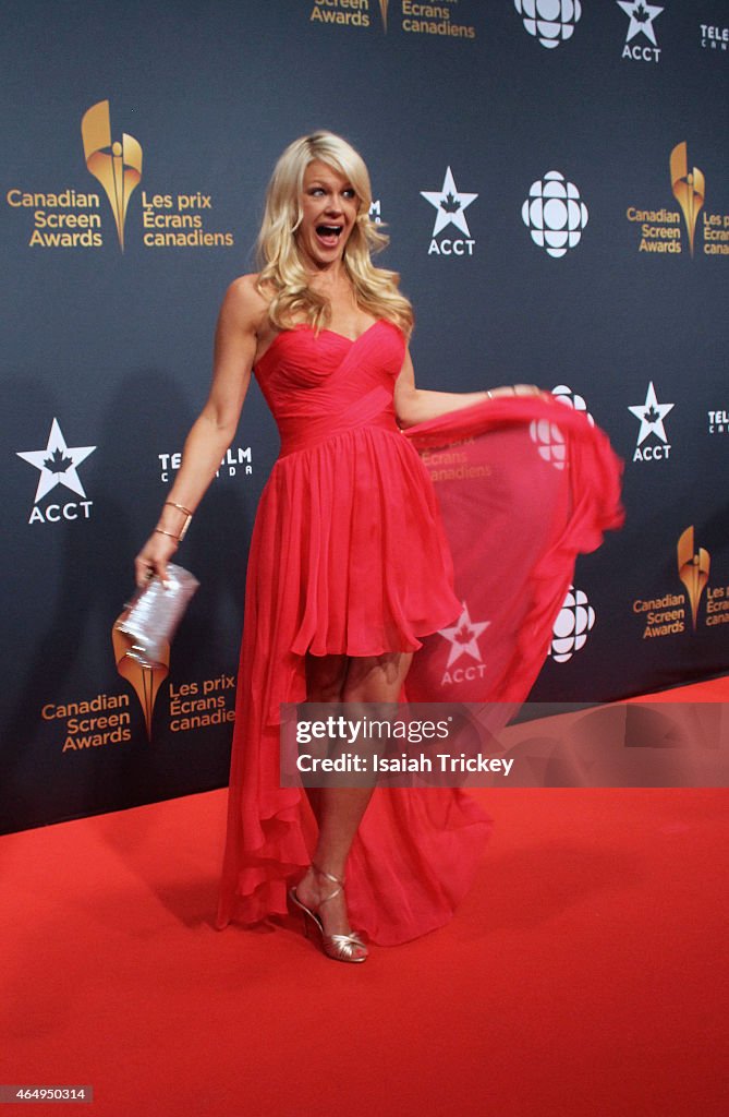 2015 Canadian Screen Awards - Arrivals