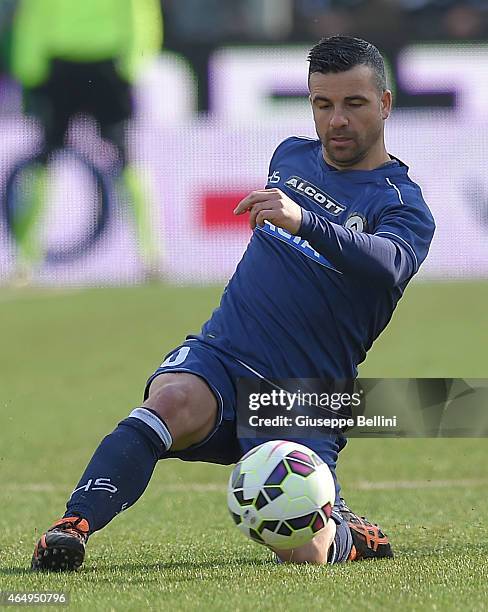 Antonio Di Natale of Udinese in action during the Serie A match between AC Cesena and Udinese Calcio at Dino Manuzzi Stadium on March 1, 2015 in...