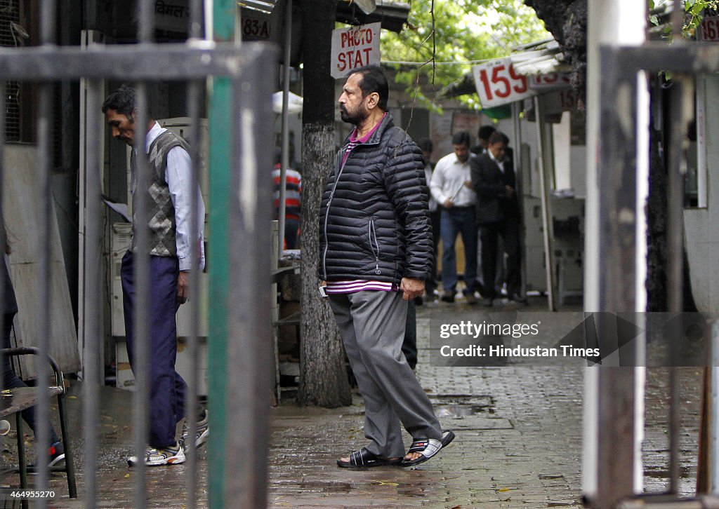 Suresh Kalmadi At Patiala House Court