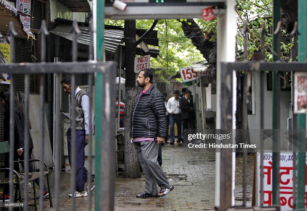 Suresh Kalmadi At Patiala House Court