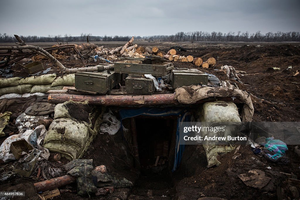 Conflict In Eastern Ukraine Takes Its Toll On Donetsk Region