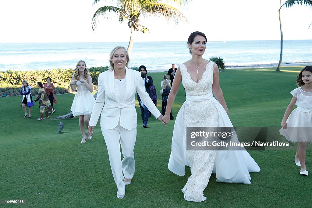 Julie Lemigova And Martina Navratilova Attend The Martina Navratilova julie-lemigova-and-martina-navratilova-attend-the-martina-navratilova