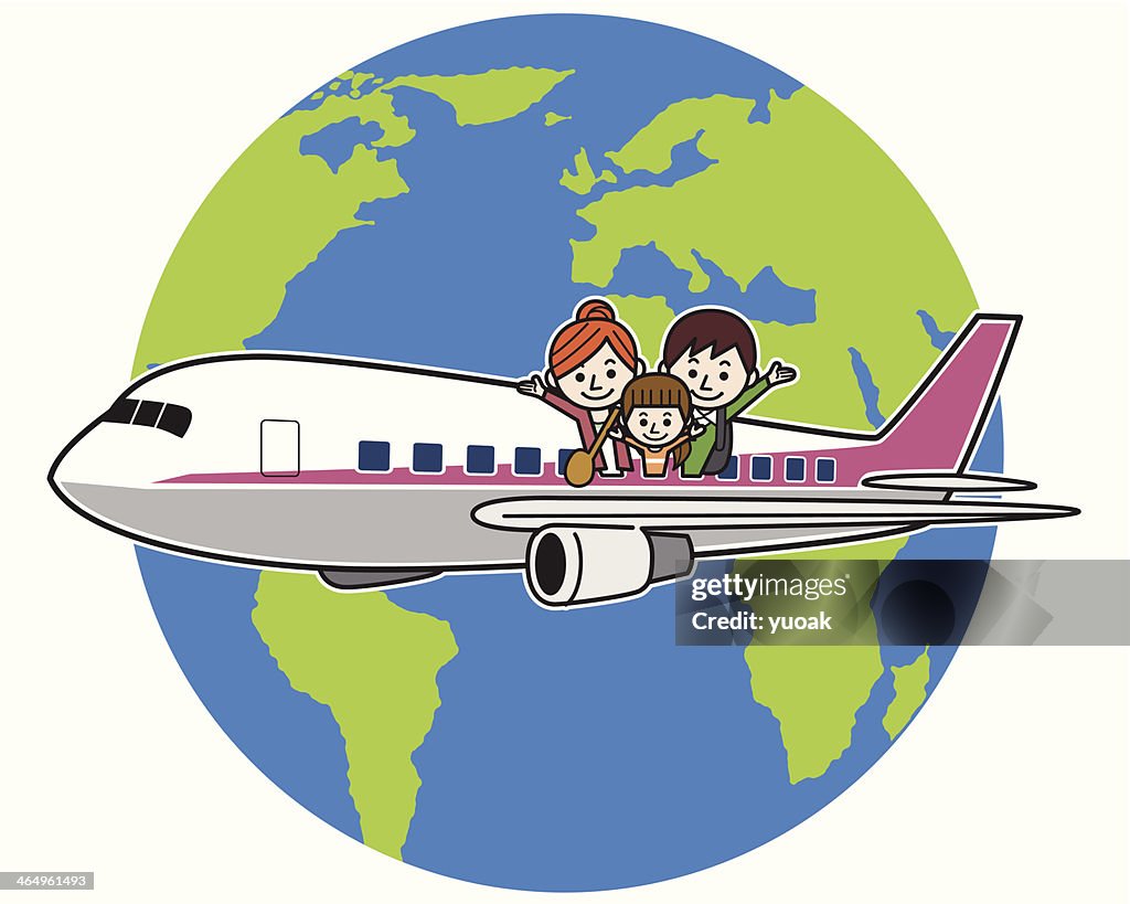 Volare parenti in tutto il mondo