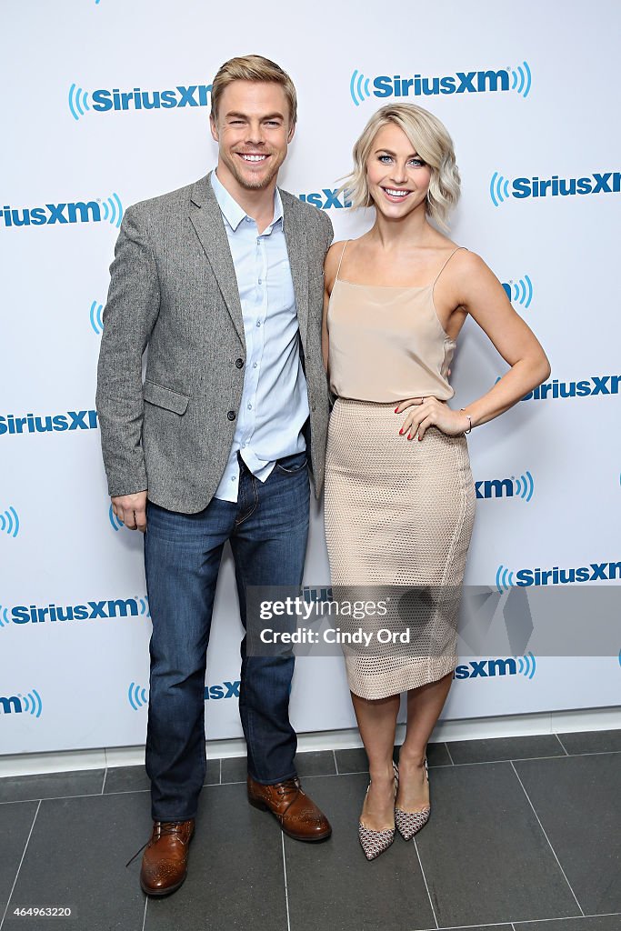 Celebrities Visit SiriusXM Studios - March 2, 2015