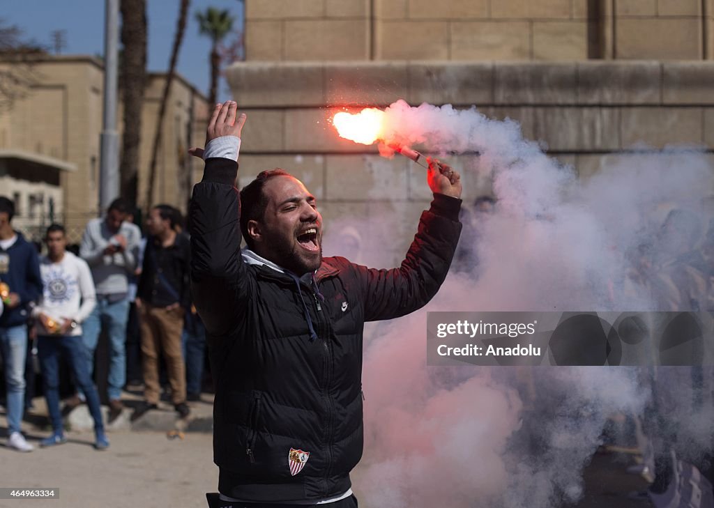 Anti-government protest held in Egypt's Giza